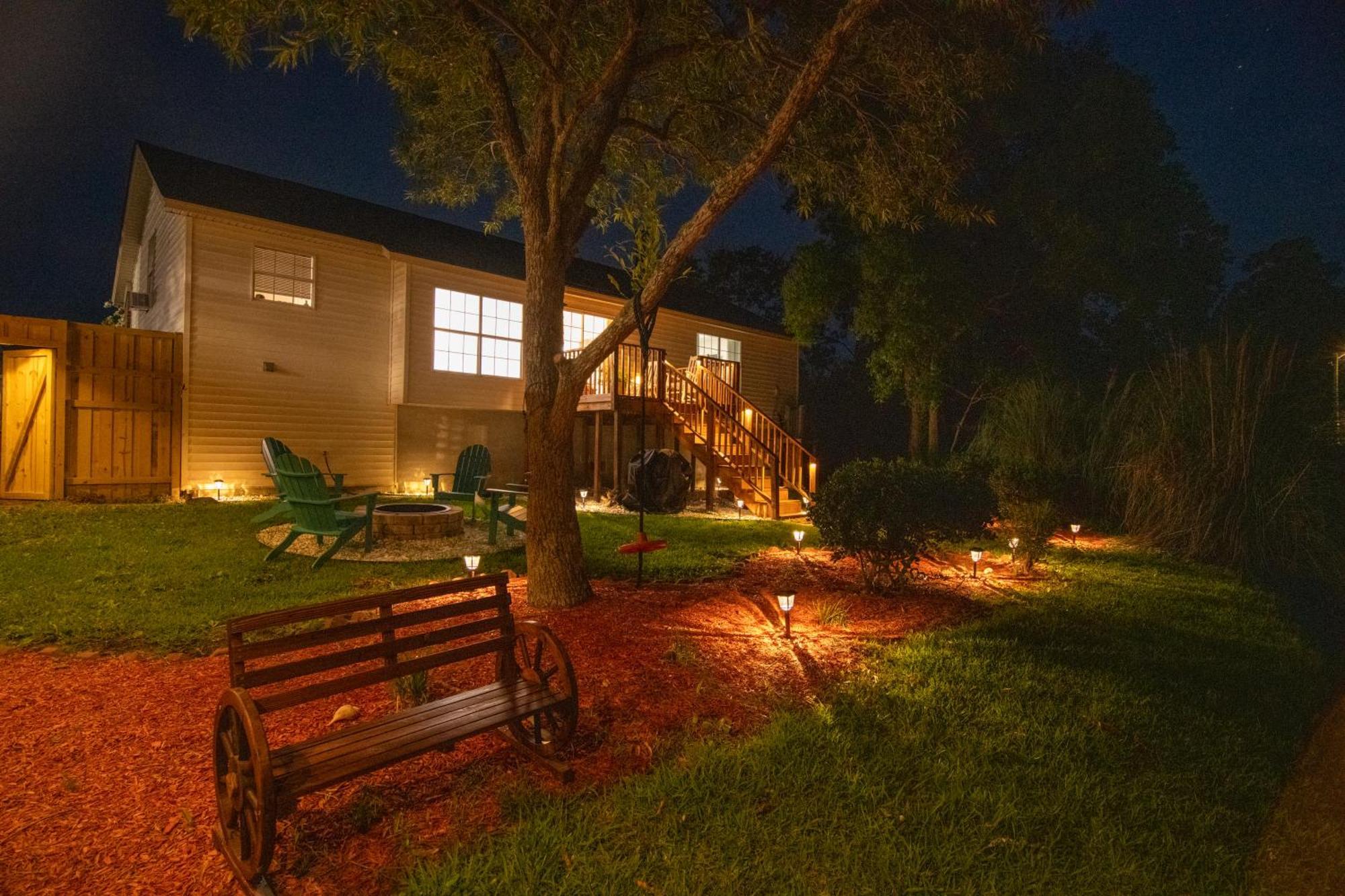 Ferienhaus Lakefront Retreat Near Tybee With King Bed And Free Parking *