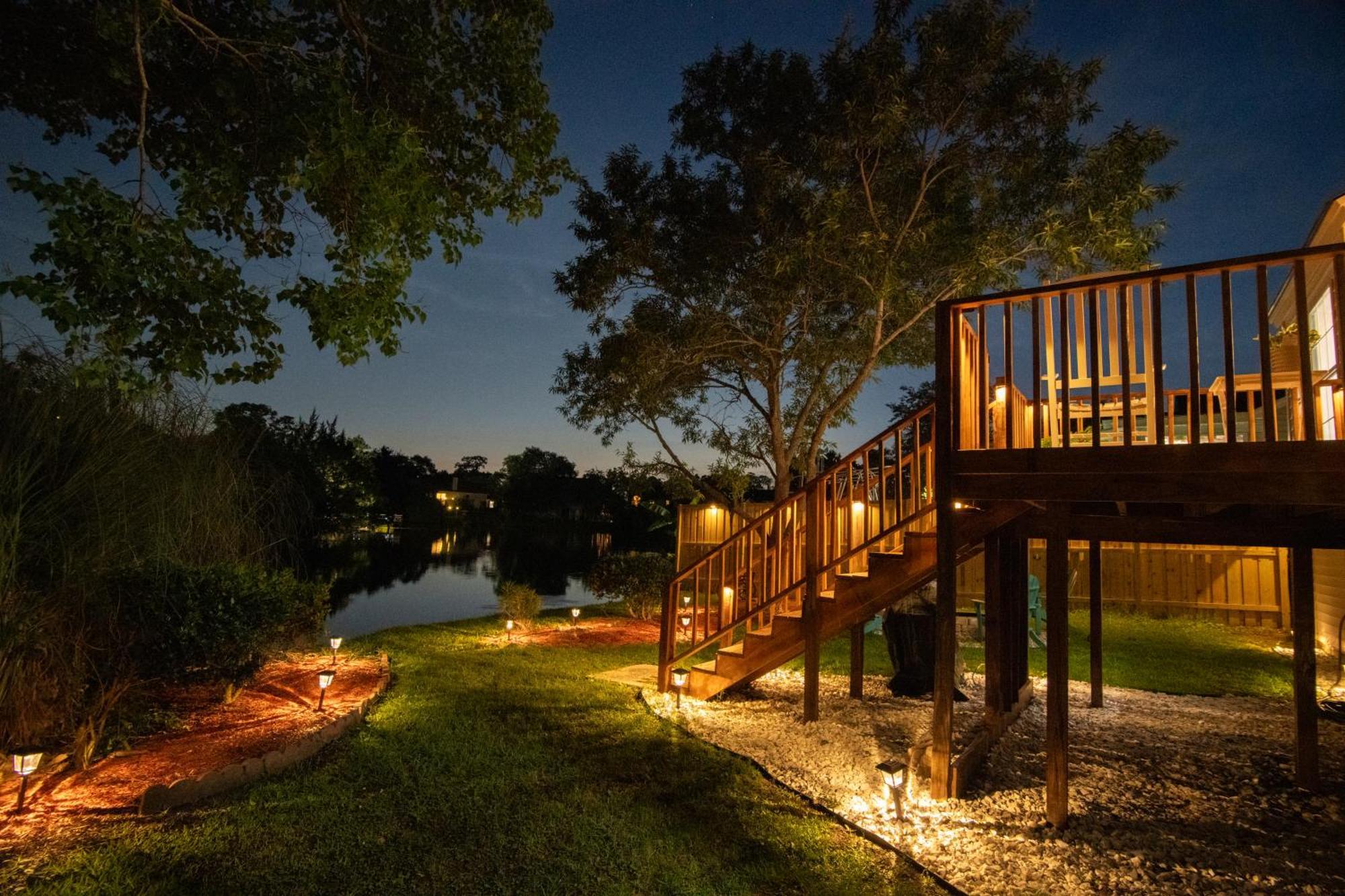 Ferienhaus Lakefront Retreat Near Tybee With King Bed And Free Parking *